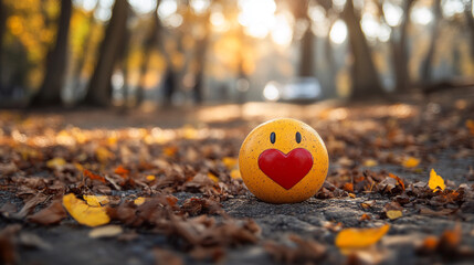 A playful emoji featuring a smiling face with glowing heart eyes, representing affection and excitement for love.