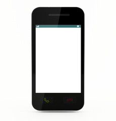 3D Illustration Of A Smartphone