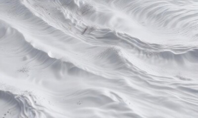 Obraz premium Winter snow abstract background with ripple textures, frozen, blizzard, serene