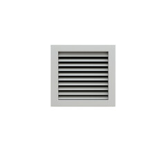 Minimalist air vent design with horizontal slats for ventilation