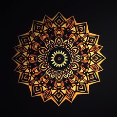 ornamental round lace ornament