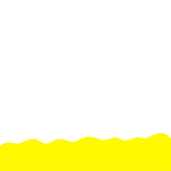 Yellow Bottom Border