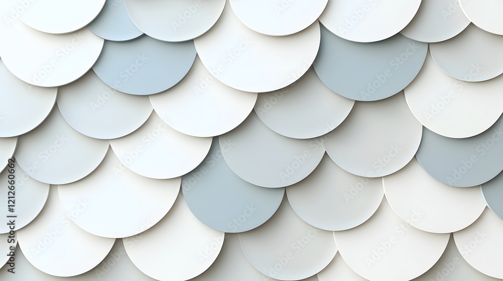 Poster overlapping soft gradient circles create modern abstract design pattern