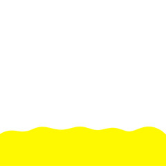 Yellow Bottom Border