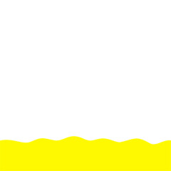 Yellow Bottom Border