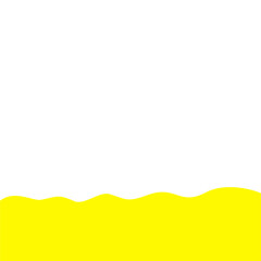 Yellow Bottom Border