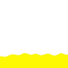 Yellow Bottom Border