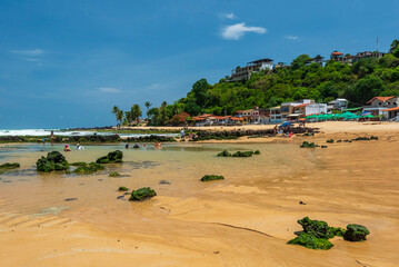 Scenic View of Baía Formosa Beach, Rio Grande do Norte, Brazil on January 14, 2025.