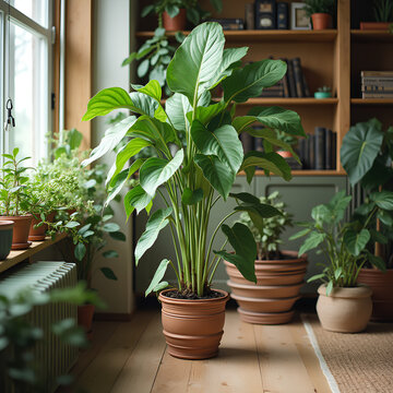 Plante d&rsquo;int&eacute;rieur apportant une touche naturelle &agrave; la maison
