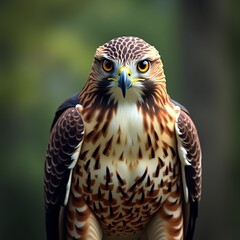 Sharp-eyed hunter, soaring majestically