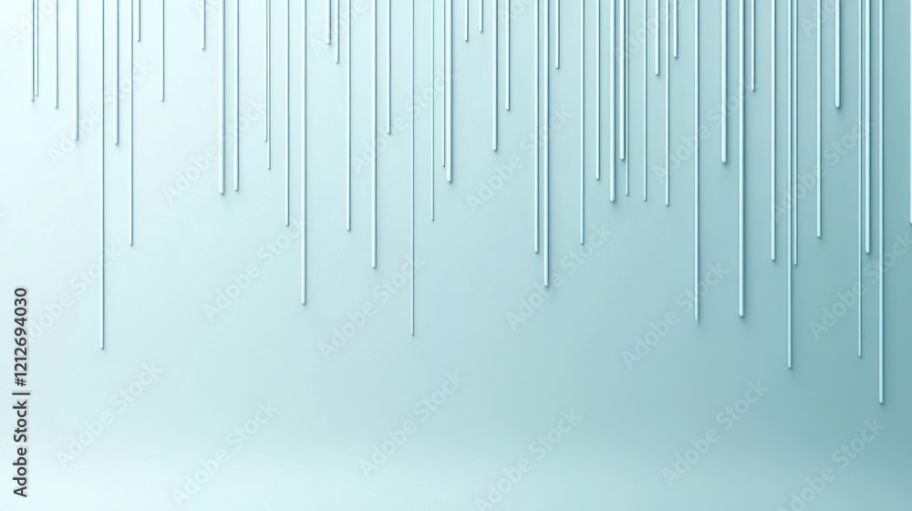 Aufkleber Abstract Blue Background With Vertical Lines