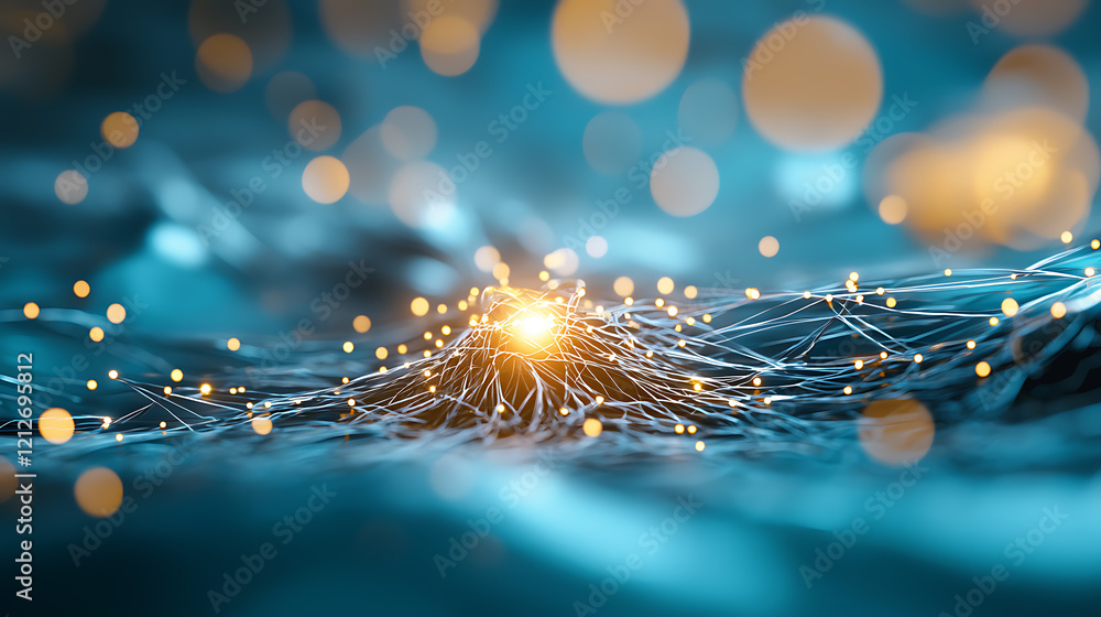 Poster digital hr platforms transforming global networks a visual concept of connectivity and innovation in