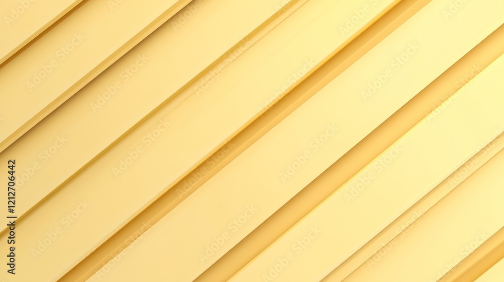 Poster Abstract Yellow Diagonal Lines Pattern Background