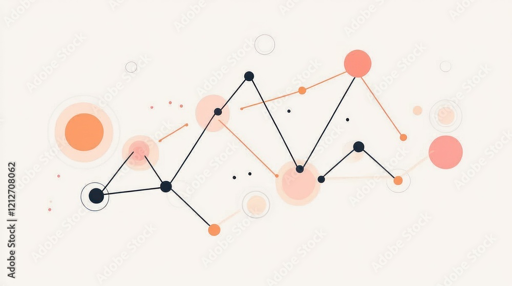 Poster Abstract network design with circles and lines