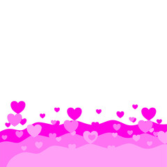 Valentine's Day Bottom Border