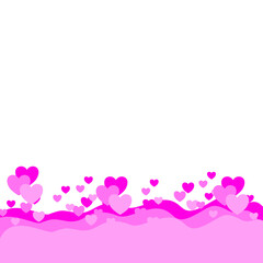 Valentine's Day Bottom Border