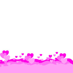 Valentine's Day Bottom Border