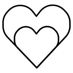 
Valentine themed line icons with a simple and clean design, ideal for modern and romantic design projects.