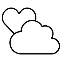 
Valentine themed line icons with a simple and clean design, ideal for modern and romantic design projects.