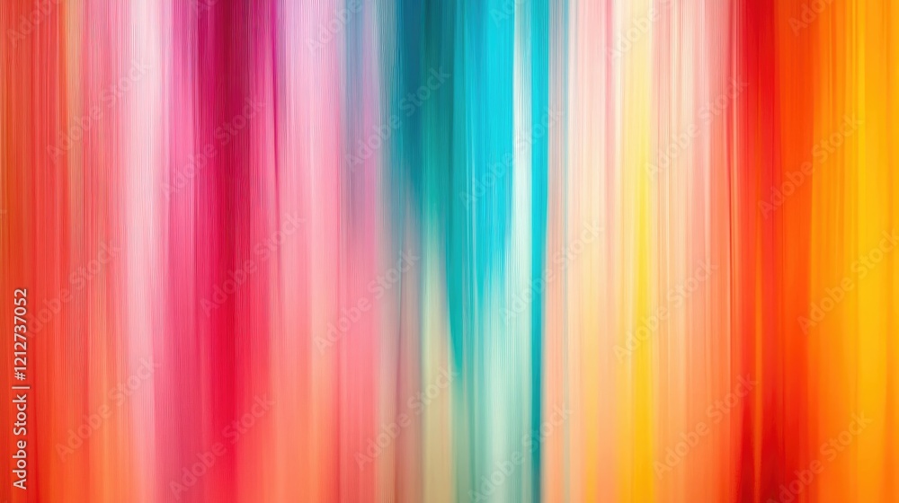 Poster colorful abstract vertical stripes with soft blur effect for modern design backgrounds and creative 