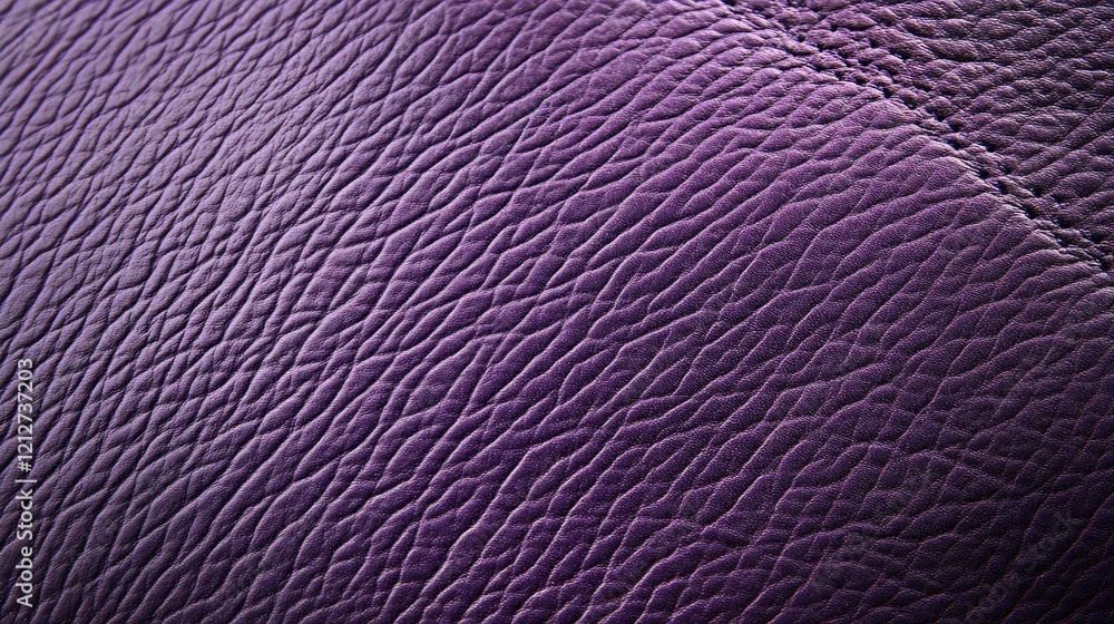 Poster vibrant violet leather texture showcasing intricate patterns and rich color variations ideal for des