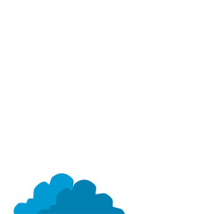 Vector Blue Clouds