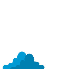 Vector Blue Clouds