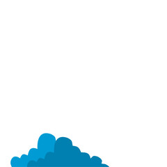 Vector Blue Clouds