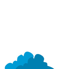 Vector Blue Clouds