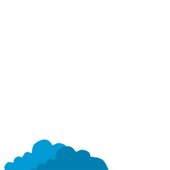 Vector Blue Clouds