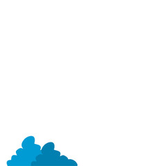 Vector Blue Clouds
