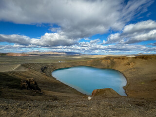 Scenic photo of icelandic road trip.