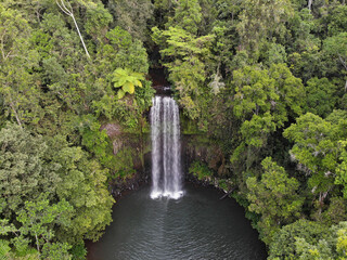 Majestätischer Wasserfall in Australien – Wildes Naturwunder im Herzen des Regenwalde