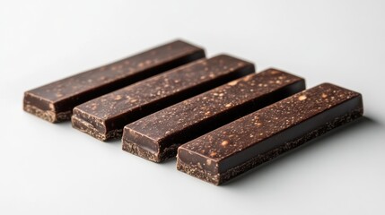 Chocolate Bar Packaging Mockup. cut out. white background.