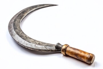 Ancient Handmade Sickle Food Still Life, Vintage Harvest, Rustic Kitchen