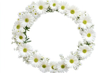 Fototapeta premium wreath of flowers