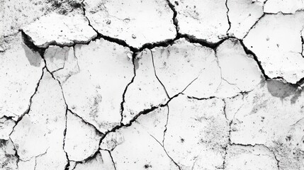 Obraz premium Cracked earth texture, drought, arid land, background, design