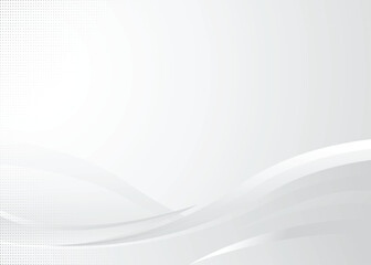 Abstract Black and white background design with shape or grayscale backdrop design template and white paper texture