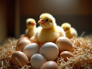 New life emerges, a symbol of hope and renewal