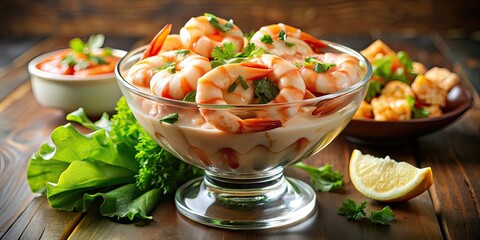 Prawn Cocktail with Thousand Island Dressing - Gourmet Appetizer