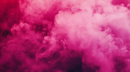 Fototapeta premium Abstract Pink and Magenta Smoke Clouds Background