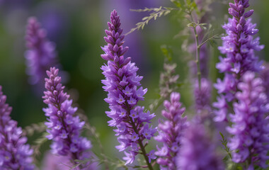 Obraz premium purple flowers