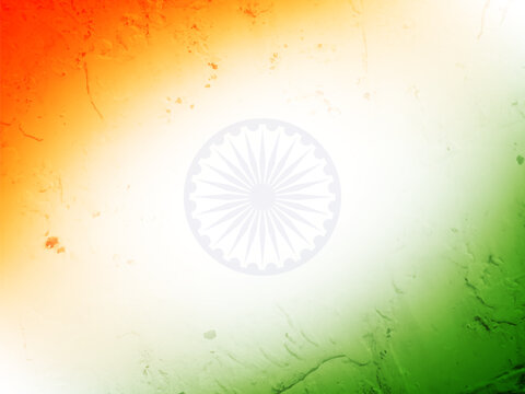 Indian flag theme tricolor Republic day texture background