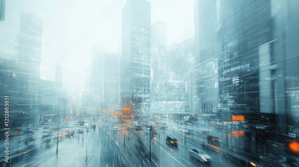 Poster traffic flow optimization strategies in intelligent urban environments enhancing mobility efficiency