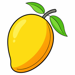 Mango art illustration for children