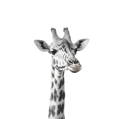 Obraz premium Majestic Giraffe Portrait Wildlife Animal Nature Safari Zoo Africa Wild Animal Mam