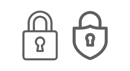security icon vector