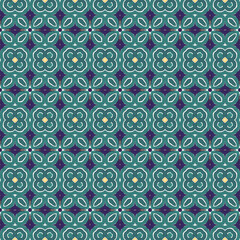 seamless pattern with flowers