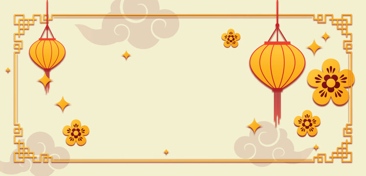 Chinese background vector lunar new year