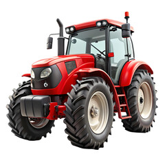 Obraz premium Red tractor